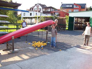 ...lagen in meinem Boot